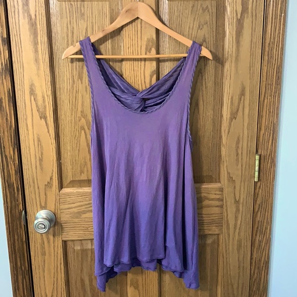 Free People Tank top purple size Large - Picture 1 of 8